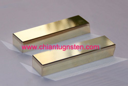 tungsten gold plate