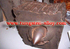 Tungsten alaşım girme kısmı