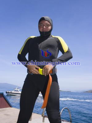 scuba diving tungsten weight
