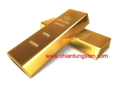 gold-plated volframi Bar