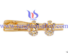 Gold plated tungsten alloy gold jewelry