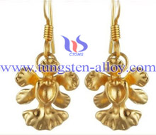 Gold plated نگستن alloy gold jewelry