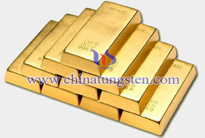 tungsten gold plate