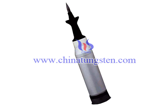 high speed tungsten alloy long rod bullet image