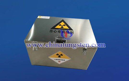 medical tungsten radiation protection box image