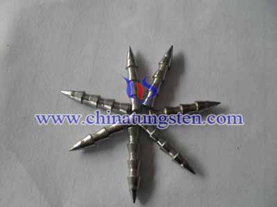 tungsetn alloy nail shape