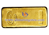 tungsten alloy golden plate