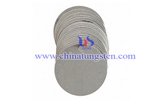 round tungsten blank tag image