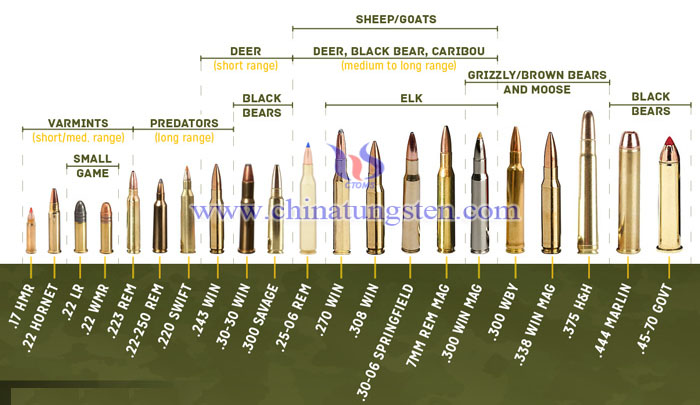 ammunition sizes