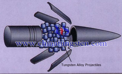 Alliage de tungstène Projectile