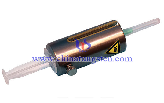 tungsten alloy MR syringe shield image