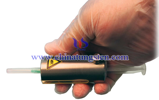 tungsten alloy MR syringe shield image