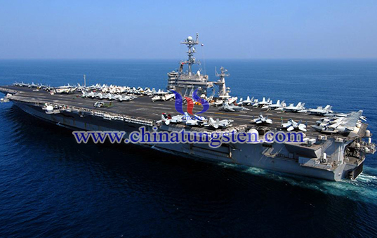 tungsten alloy aircraft carrier deck image