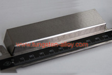 Bar bucking tungsten