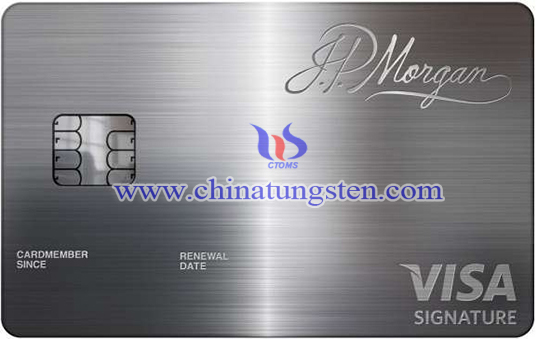 tungsten alloy card image