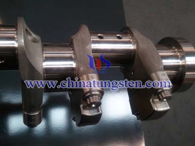 tungsten alloy crankshaft rod