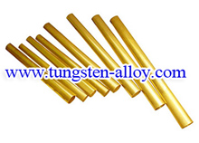 Altın kaplama Tungsten Rod