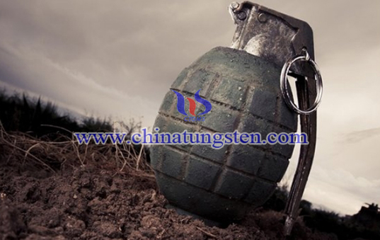 tungsten alloy grenade warhead image