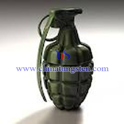 grenades à main en alliage de tungstène