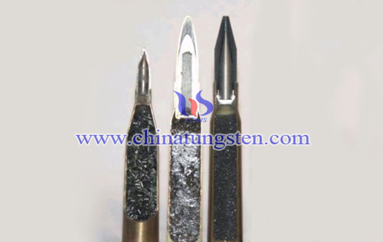 tungsten alloy kinetic energy armour-piercing bullet image