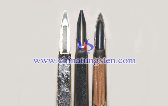 tungsten alloy kinetic energy armour-piercing bullet image