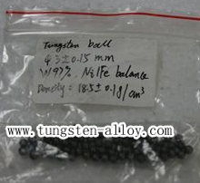 tungsten alloy military sphere