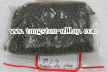 tungsten alloy military spheres