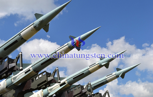 tungsten alloy missile warhead image