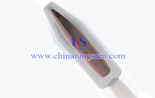 tungsten alloy penetrator bullet image