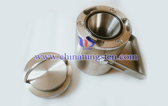 tungsten alloy radioactive source container image