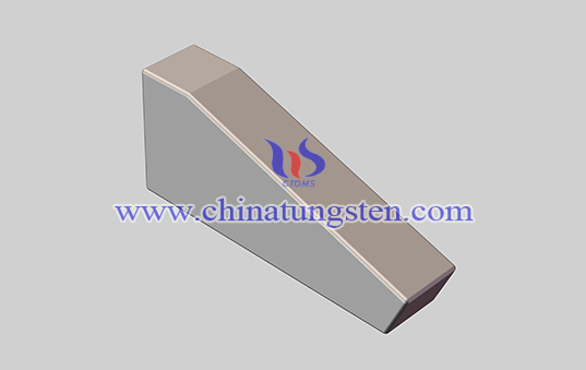 tungsten alloy rivet block image