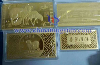 钨合金包金金块