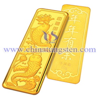 钨合金包金金条