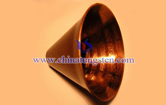 tungsten alloy shaped charge liner image