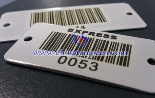 tungsten barcode label image