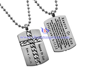 tungsten christian god tag image