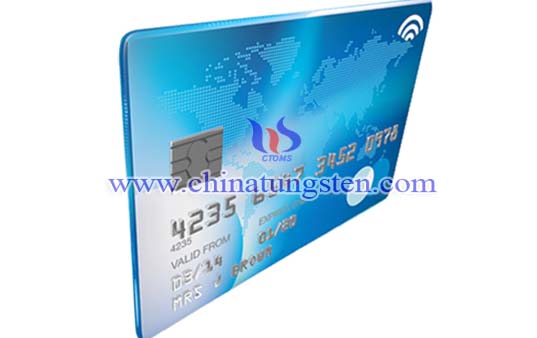 tungsten contactless smart card image 