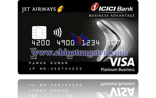 tungsten credit card image