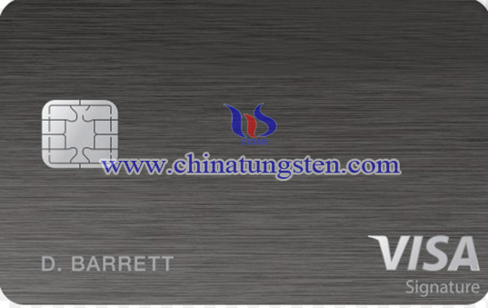 tungsten credit card image