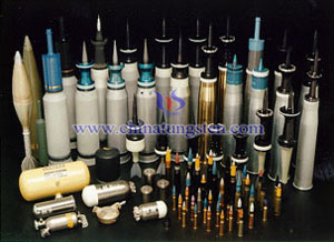  wolfram fin stabiliseret kinetisk energi penetrator ammunition title=
