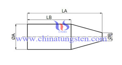 Alliage de tungstène Nail