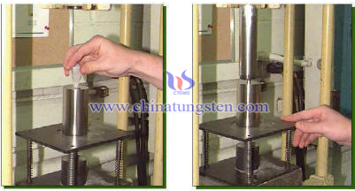 tungstène petits procédés de fabrication de base de calibre