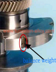 tungsten heavy alloy vehicle ballast