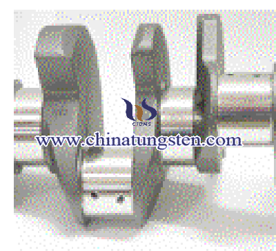 Tungsten Aloi crankshaft 