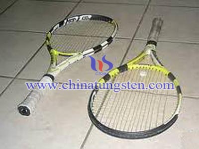 Alliage de tungstène Raquette de squash